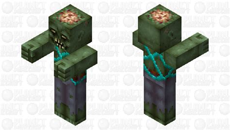 Realistic Zombie Minecraft Mob Skin