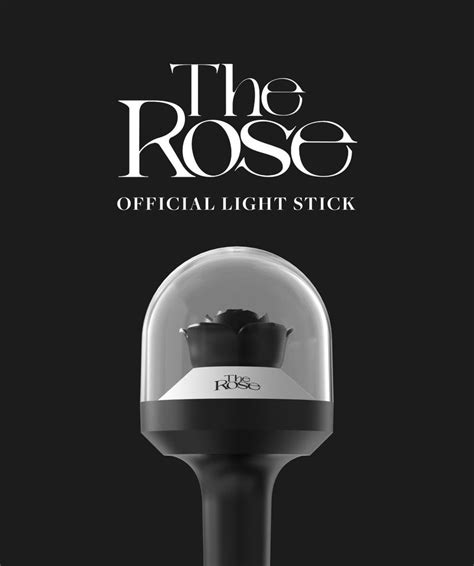 The Rose Official Light Stick Kpop Omo
