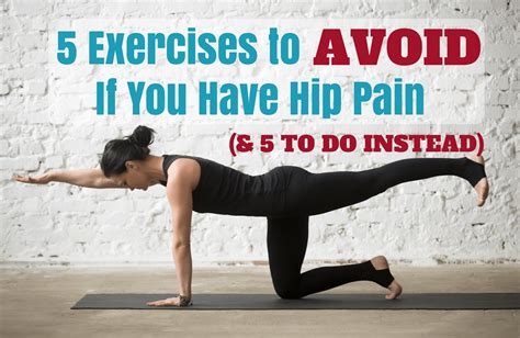 Exercises To Avoid With Hip Bursitis Exercise