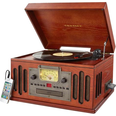 Crosley Radio Musician Turntable With Cdcassette Player Paprika