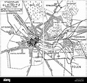 Stadtplan von Gleiwitz 1929 Stock Photo - Alamy