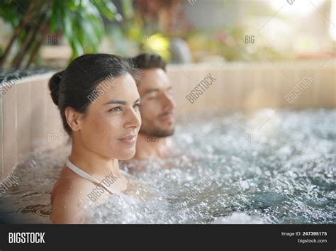 Couple Relaxing Spa Image Photo Free Trial Bigstock