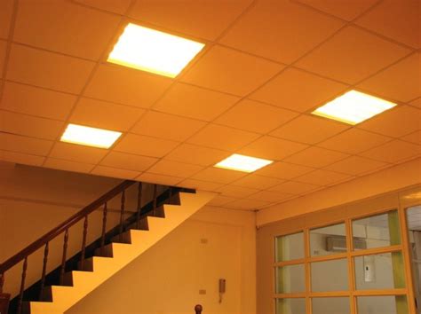 Led drop ceiling lights have a lifespan of over 50,000 hours which is significant greater than fluorescent tubes. Ceiling Light ~ http://modtopiastudio.com/beautiful-and ...