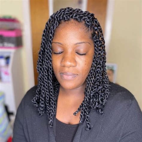 40 Elegant Senegalese Twists Hairstyles With Full Style Guide Coils
