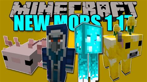 Los Nuevos Mobs De La 117 En Minecraft Mod Youtube