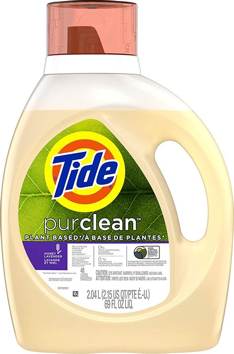 Tide Purclean Plant Based Laundry Detergent Liquid Laundry Soap