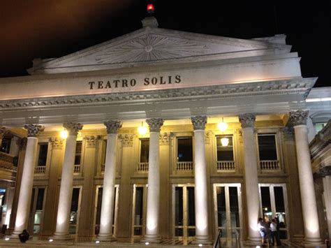 Teatro Solis In Montevideo Uruguay