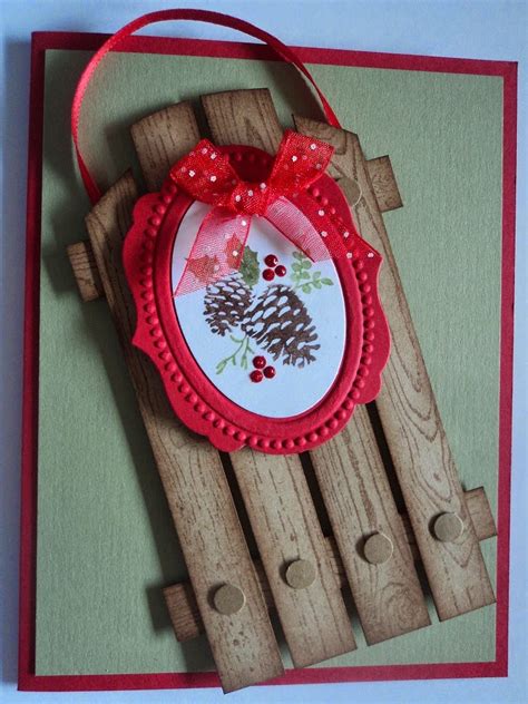 Card Corner By Candee Holiday Sled Card