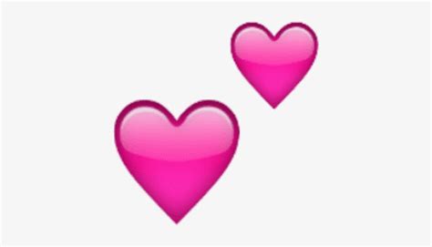 Free Png Ios Emoji Two Hearts Png Images Transparent 2 Pink Hearts
