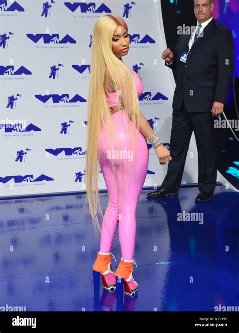 Los Angeles Usa 27th Aug 2017 Nicki Minaj 124 Arriving At The Mtv