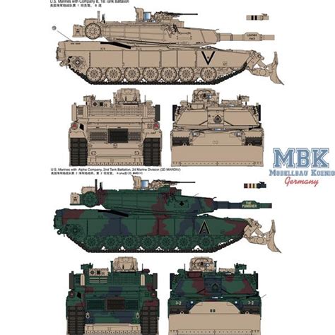 M1a1 Fep Abrams Combat Dozer Blade