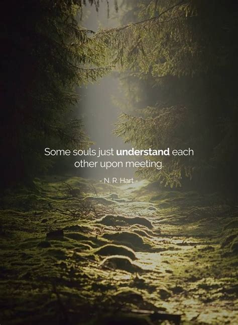 Some Souls Just Understand Each Other Upon Meeting Soul Quotes
