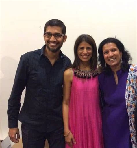 Maybe you know about sundar pichai very well but do you know how old and tall is he, and what is his net worth in 2021? Anjali Pichai Google's CEO Sundar Pichai's Wife ...