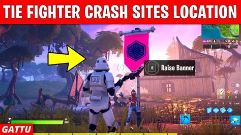 Tie Fighter Crash Sites Fortnite Now That The Fortnite Star Wars Event