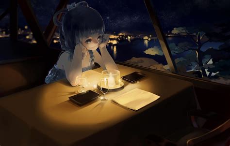 Anime Cafe Wallpapers Wallpaper Cave