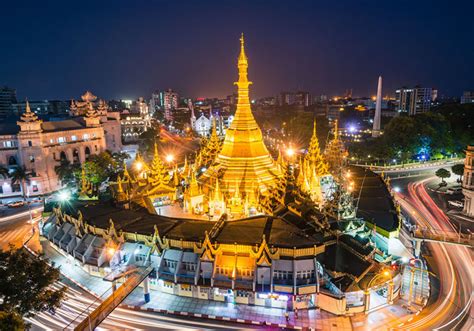 Yangon Travel Attractions Destinations Myanmar South East Asia