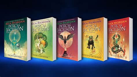 Cover Reveals Percy Jackson And The Olympians Read Riordan