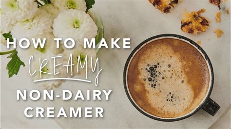 How To Make Creamy Dairy Free Coffee Well Done Healthy Hacks Youtube