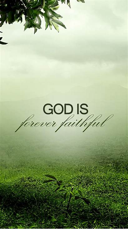 Faithful Forever God Mobile Christian Screen Lock