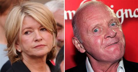 Martha Stewart Ended A Relationship In The 90s With Anthony Hopkins