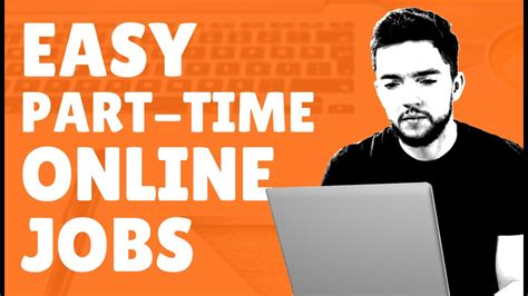 8 Easy Part Time Work From Home Jobs For 2020 Youtube