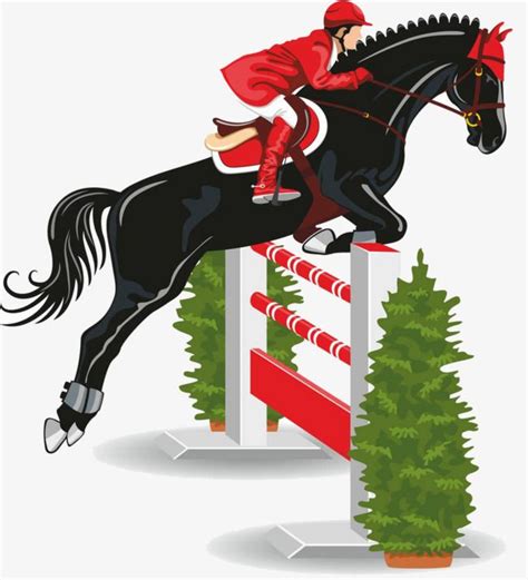 Equestrian Sport Vector Png Images Cartoon Equestrian Sports Sports