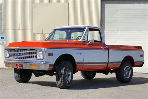 1972 Chevrolet K10 4×4 Pickup For Sale On Bat Auctions Closed On