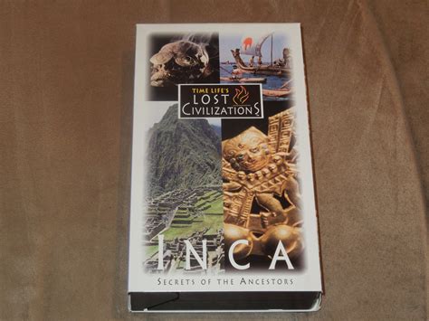 Time Life's Lost Civilizations INCA Secrets of the Ancestors (VHS Tape