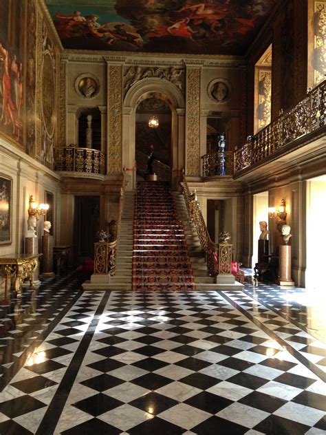 Chatsworth House House Entrance Grand Foyer Entrance