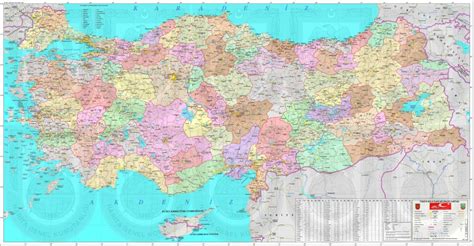 Türkiye Siyasi Haritası Kısa Bilgiler