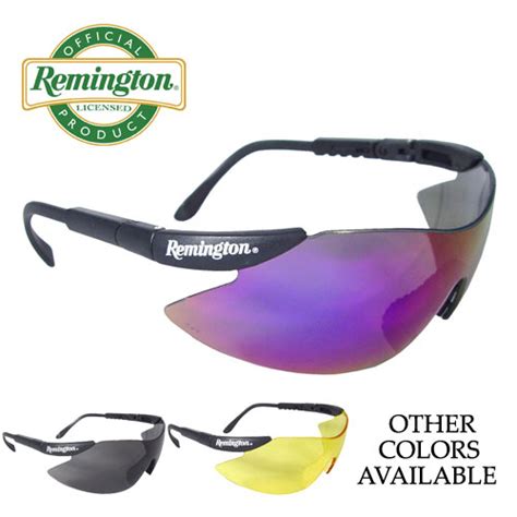 Remington T 75 Multi Color Lens Safety Shooting Glasses
