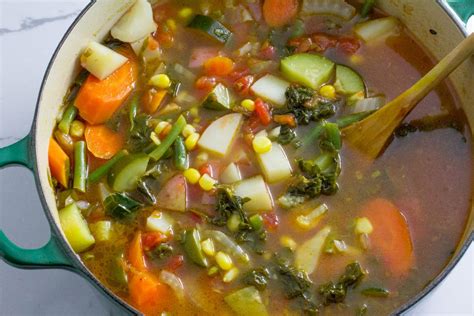 Low FODMAP Summer Garden Vegetable Soup | Recipe | Garden vegetable soup, Vegetable soup recipes ...