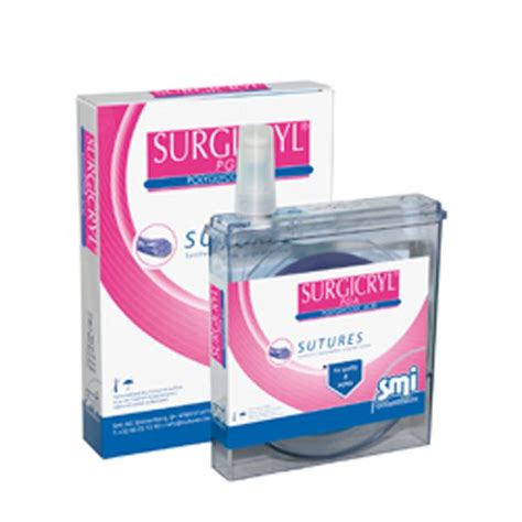Surgicryl Pga Resorbable Sutures 50 M Suture Material