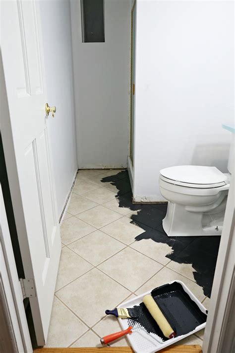 If you're looking for bathroom floor tile ideas to help update your space and to make it feel fresher, you're in the right place! DIY Painted Stencil Bathroom Floor - The Home Depot Blog ...