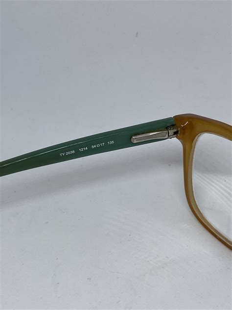 tory burch ty2038 1214 sunglasses glasses frames brown turquoise side logos 135 ebay