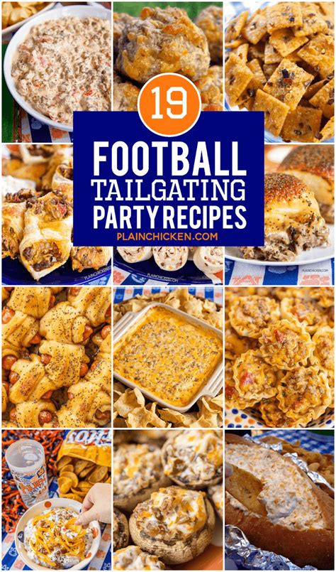 View top rated simple finger food recipes with ratings and reviews. Tailgating Party Recipes for Football Season | Plain Chicken®