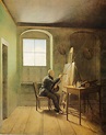 Caspar David Friedrich in seinem Atelier | Caspar david friedrich ...