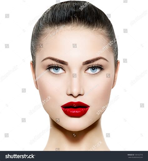 Beauty Woman Portrait Professional Makeup For Brunette