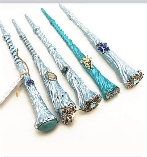 Winter Magic Wands Witch Wands Wizard Wands Cosplay Wands Etsy