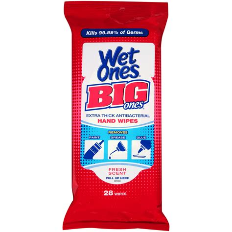 Wet Ones Big Ones Fresh Scent Hand Wipes Shop Your Way Online