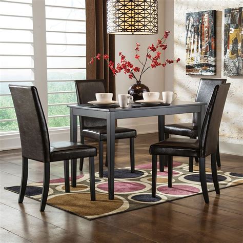 Affordable dining tables for sale. Kimonte Dining Room Set w/ Brown Chairs - Casual Dining ...