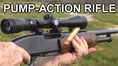 Old Pump Action Rifle In Danny S Rifle Youtube