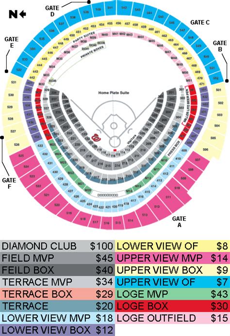 Rays Stadium Seating Chart
