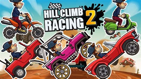 Hill Climb Racing 2 Unlocked All Vehicles Youtube