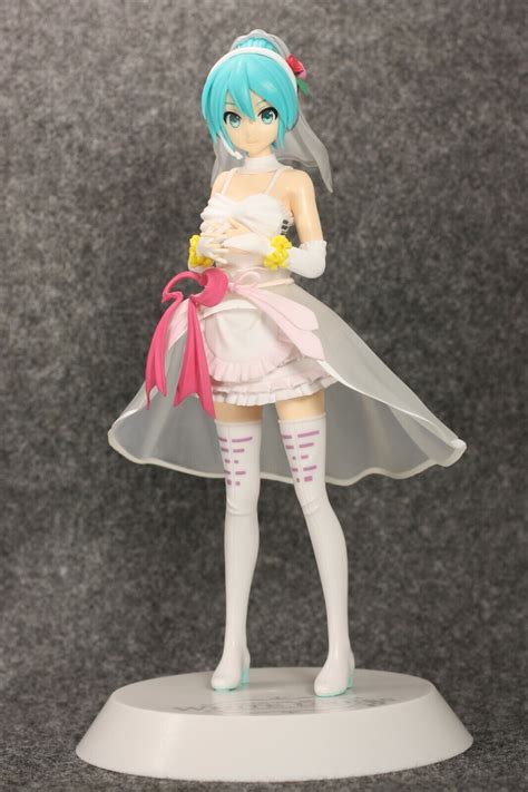 Hatsune Miku Figure 16 Scale White Dress Sega Ebay