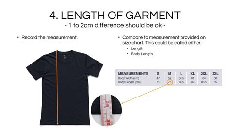 How To Work Out Your Garment Size From Size Chart Youtube