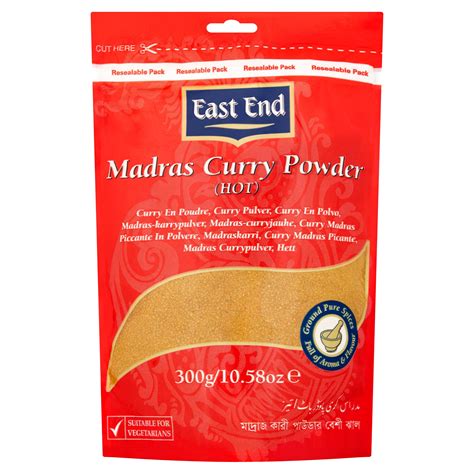 East End Madras Curry Powder Hot 300g Herbs Spices Seasonings