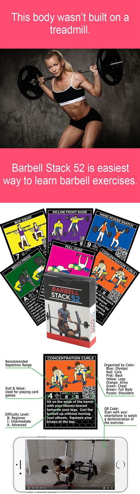 Barbell Stack 52 Stack 52 Barbell Workout Card Workout Barbell
