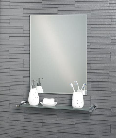 Buy Frameless Rectangular Bevelled Edge Large Fairmont Bathroom Mirror 1 Back2bath