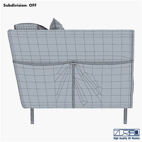 Trench Armchair 3d Model By Zurel